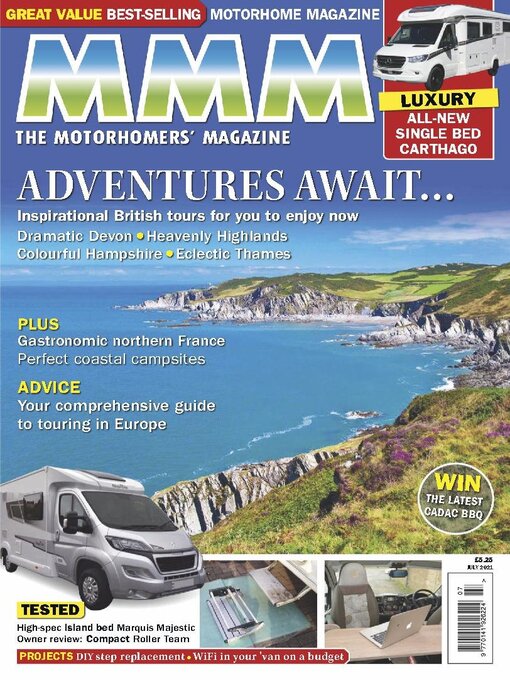 Title details for MMM - The Motorhomers' Magazine by Warners Group Publications Plc - Available